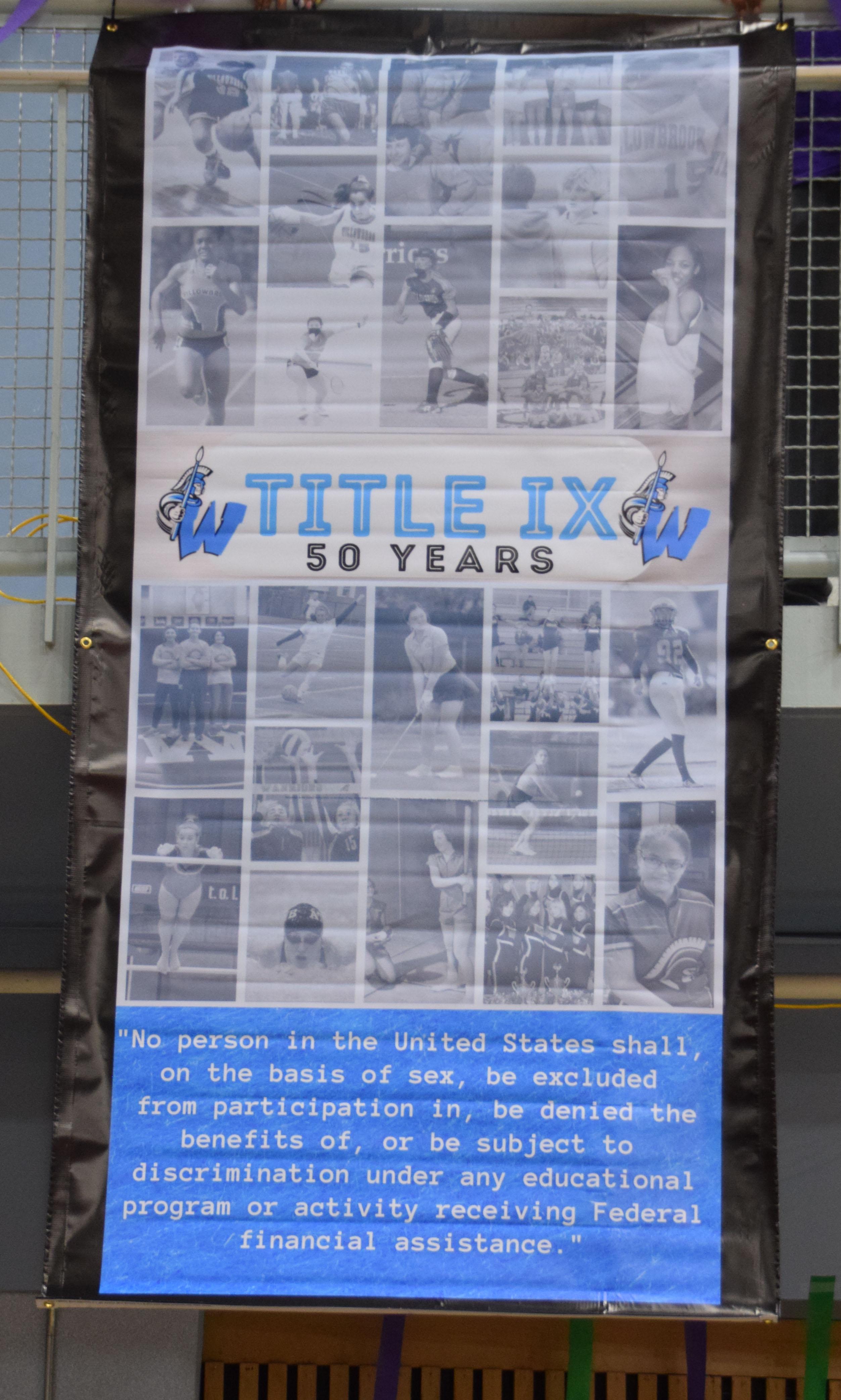 Former Addison Trail and Willowbrook coaches and student-athletes recognized during District 88 Title IX Celebration to honor the law’s 50-year anniversary 