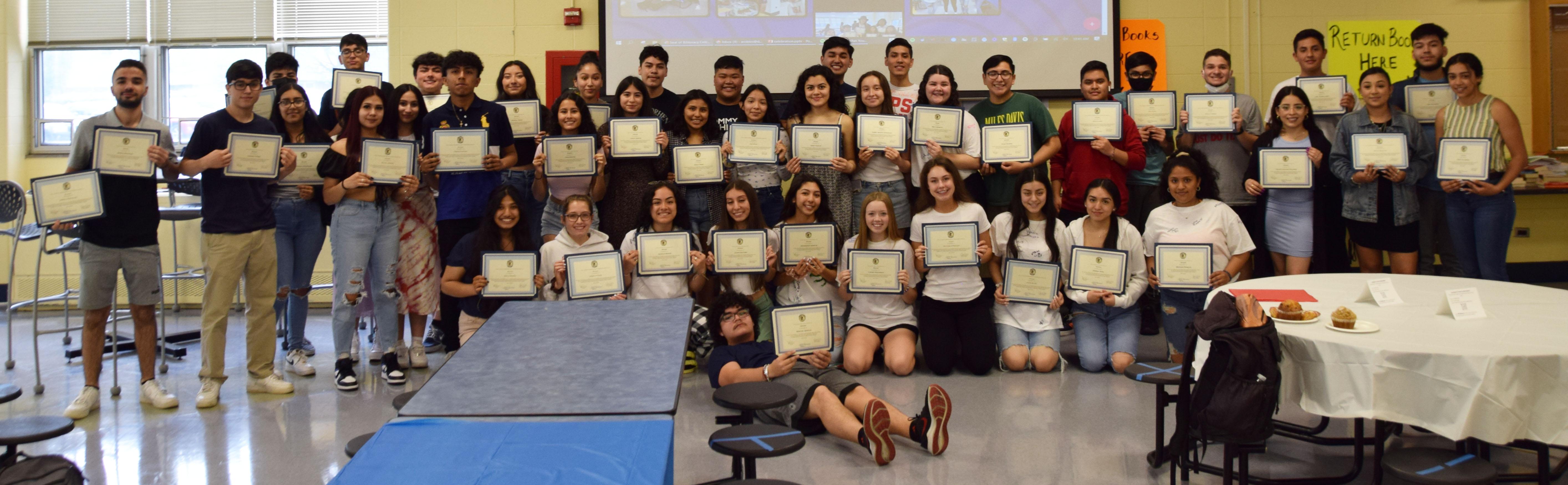 Addison Trail students earn state-level world language recognition