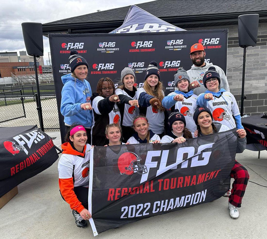 Willowbrook Flag Football Team qualifies for NFL FLAG Championships at Pro Bowl 
