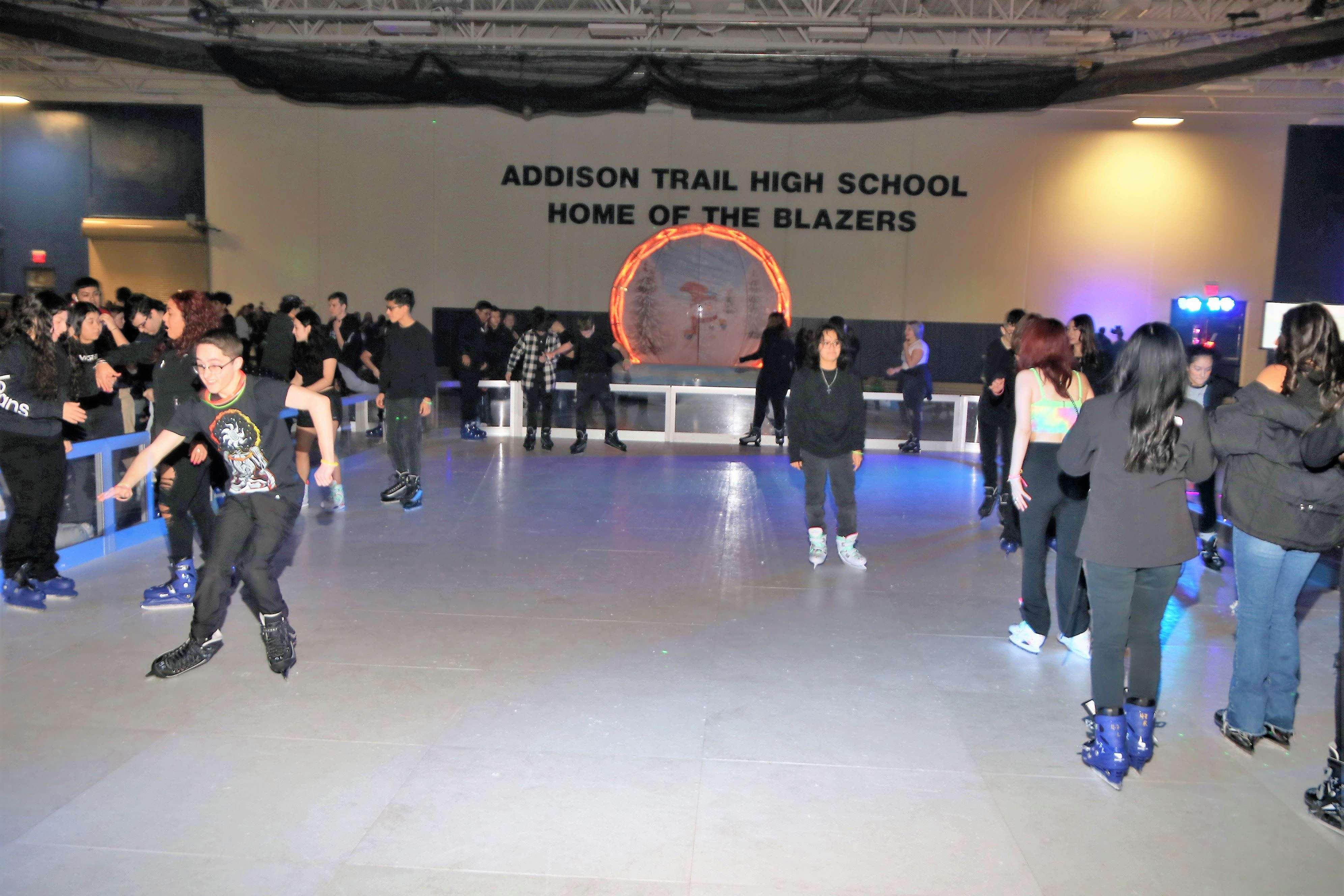 Addison Trail students enjoy WinterFest Dance as part of school spirit week