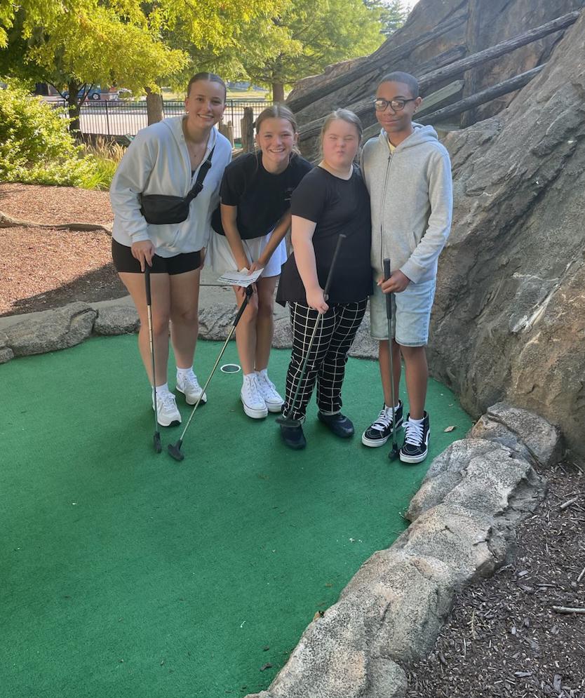 Willowbrook student-athletes enjoy mini-golf outing