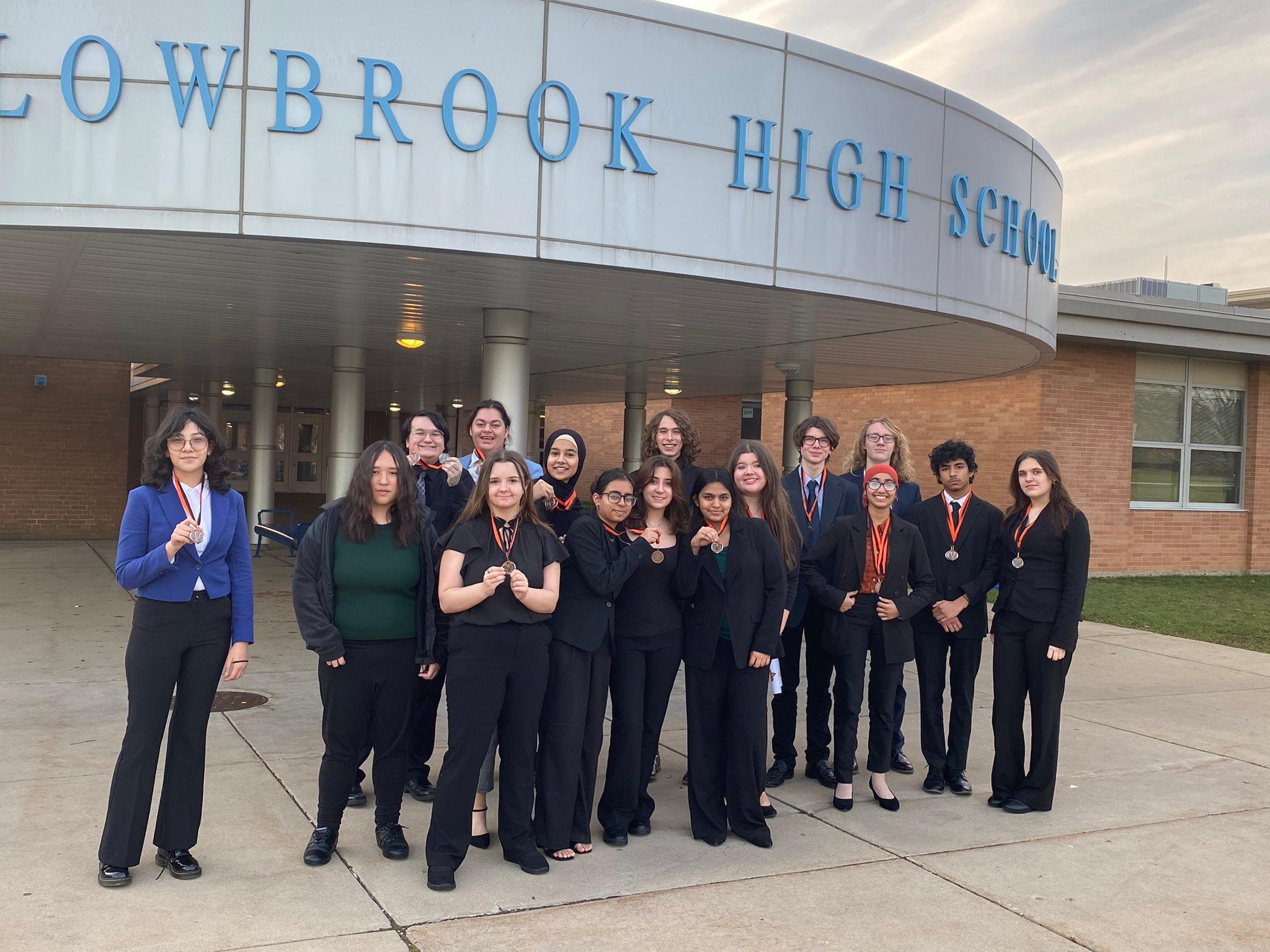 Willowbrook Speech Team earns awards at St. Charles East High School tournament