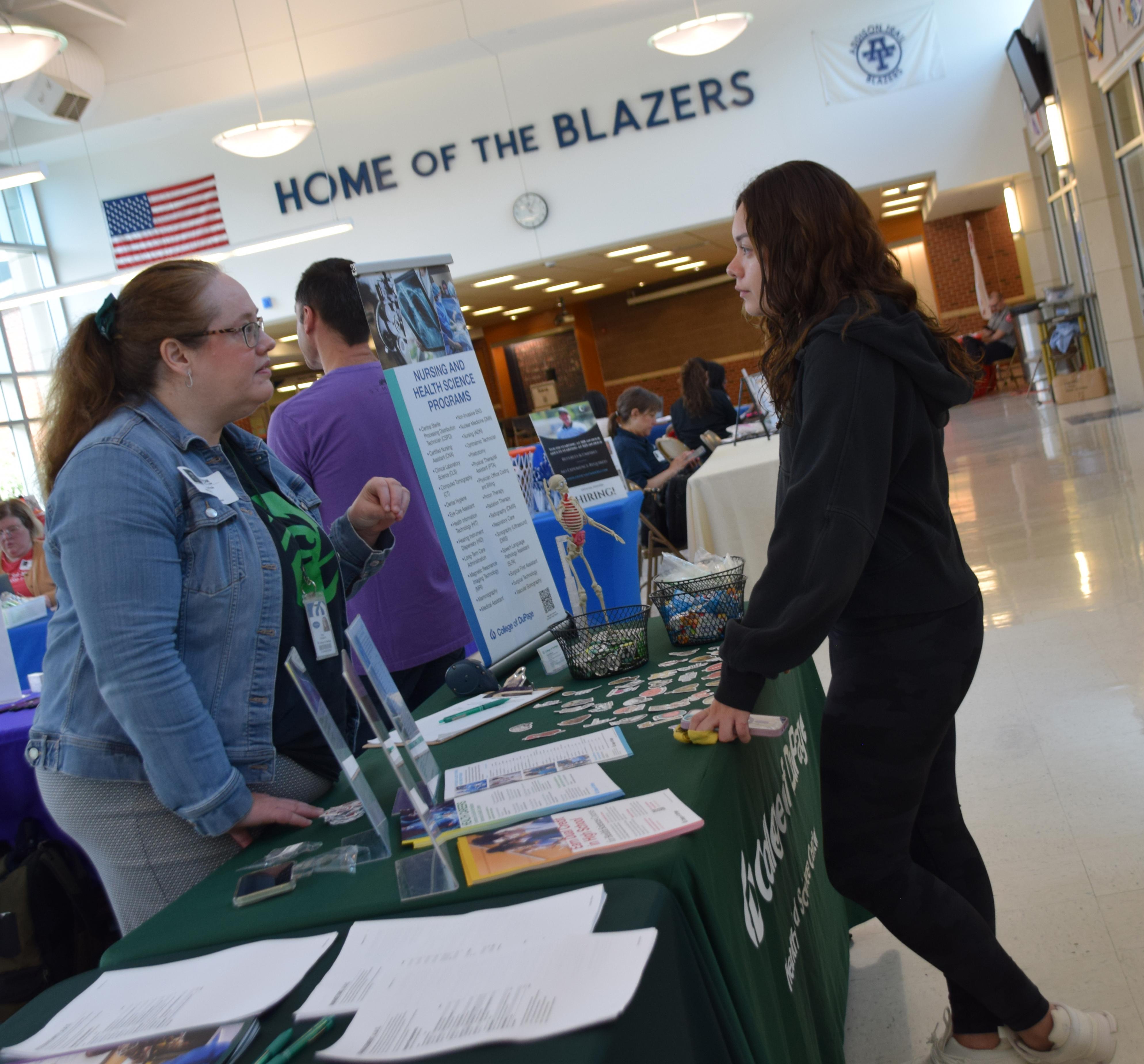 Addison Trail Counseling Department hosts Senior Opportunities Fair to help students develop post-secondary pathways