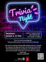 Community members invited to attend Trivia Night to benefit Rotary Club of Villa Park and Friends of the Villa Park Library 