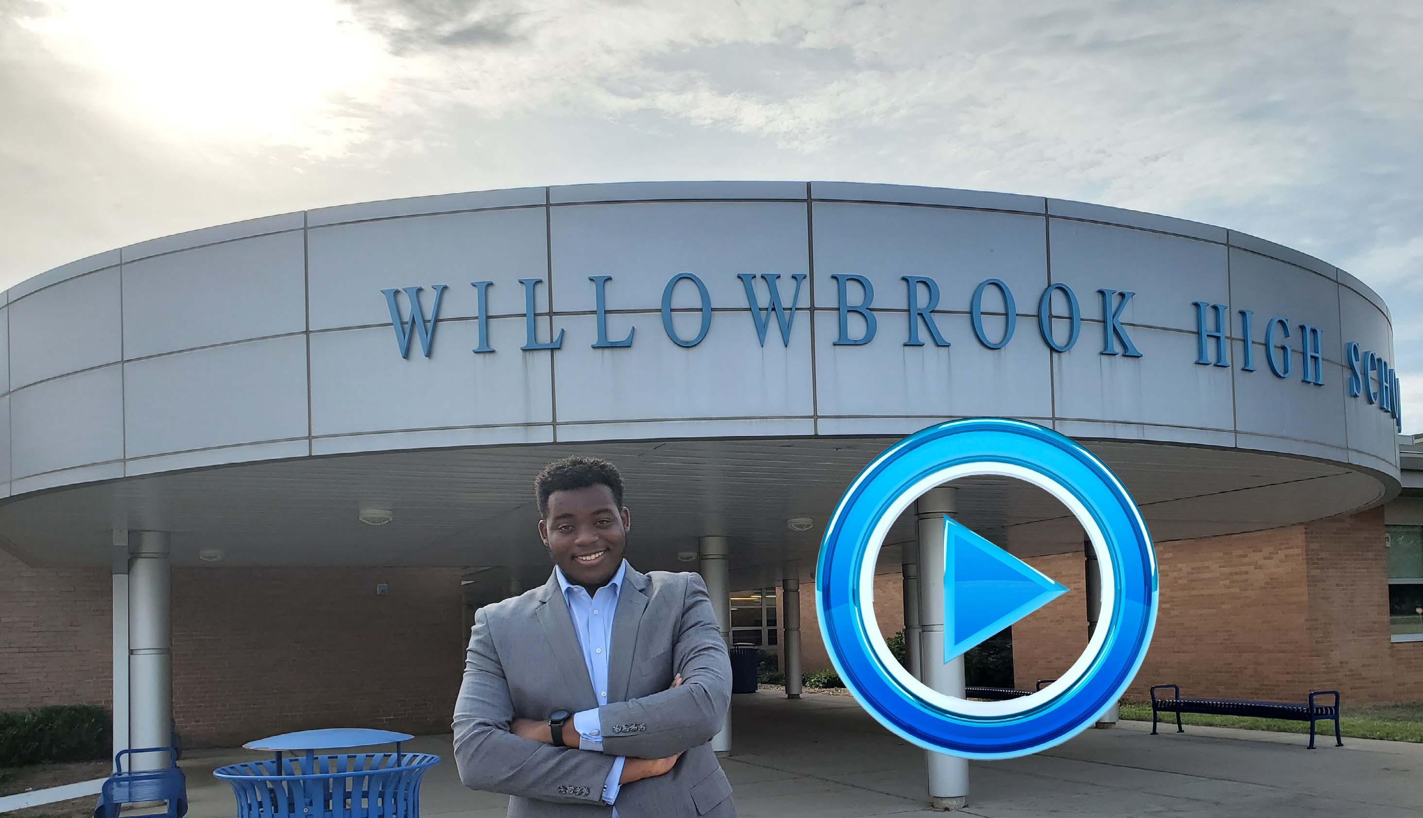 Willowbrook senior serves as President of the Illinois State Board of Education Student Advisory Council, provides update to District 88 Board of Education and administration 