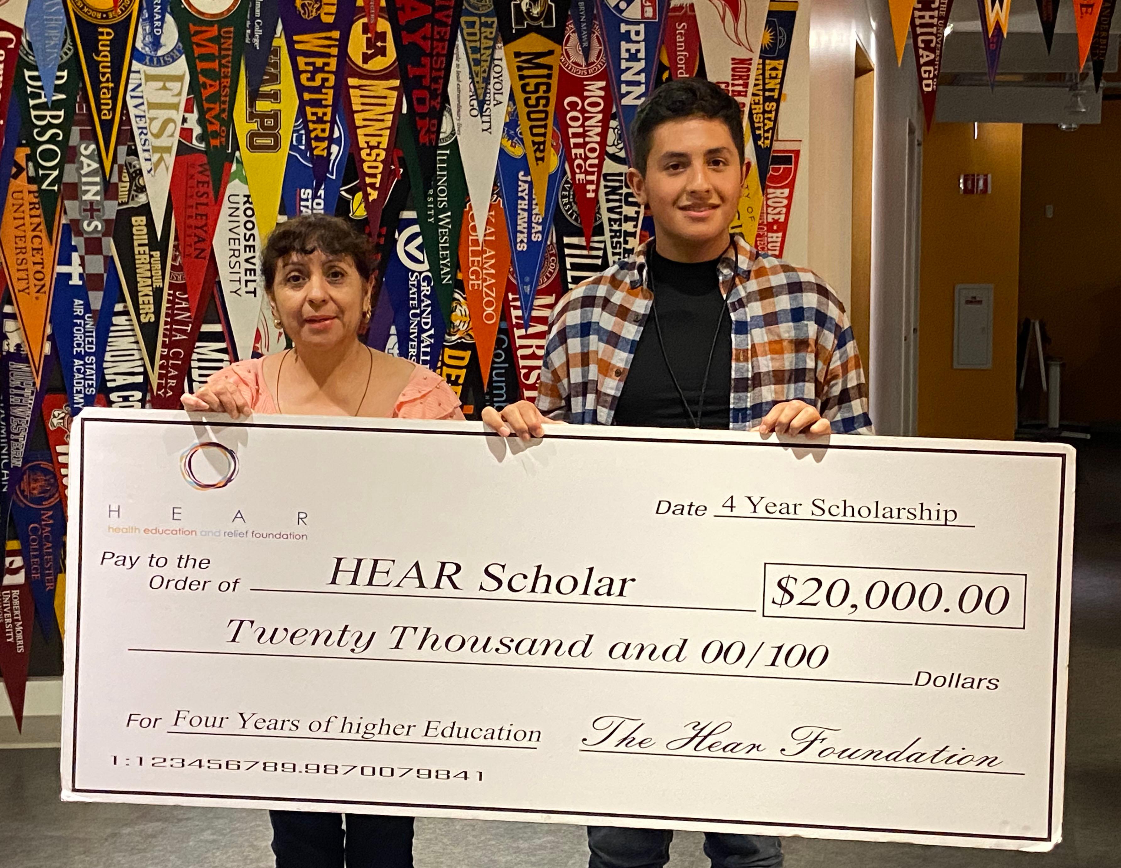 Member of the Addison Trail class of 2022 named as HEAR Scholar