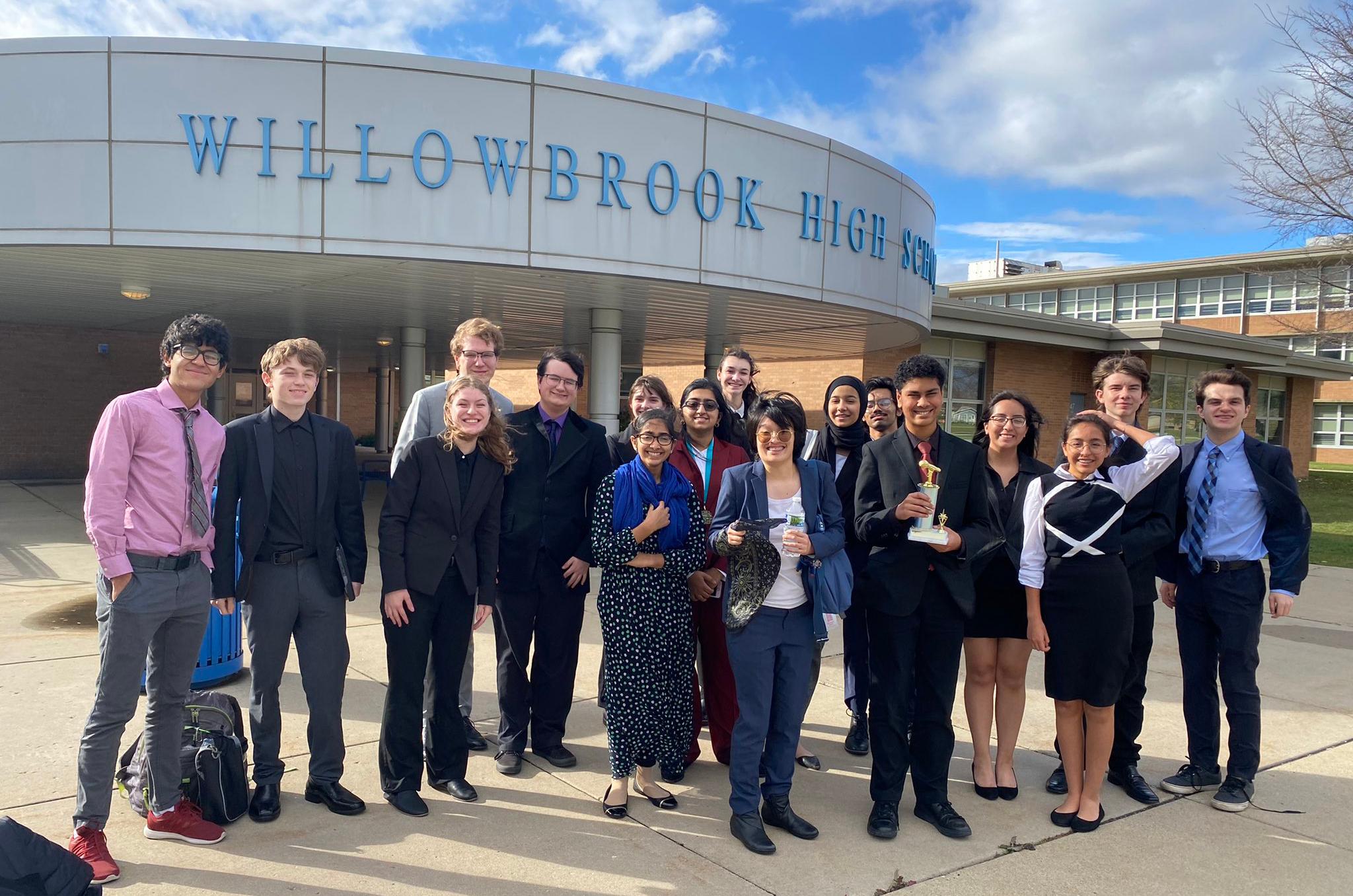 Willowbrook Speech Team earns awards at Joliet West High School tournament