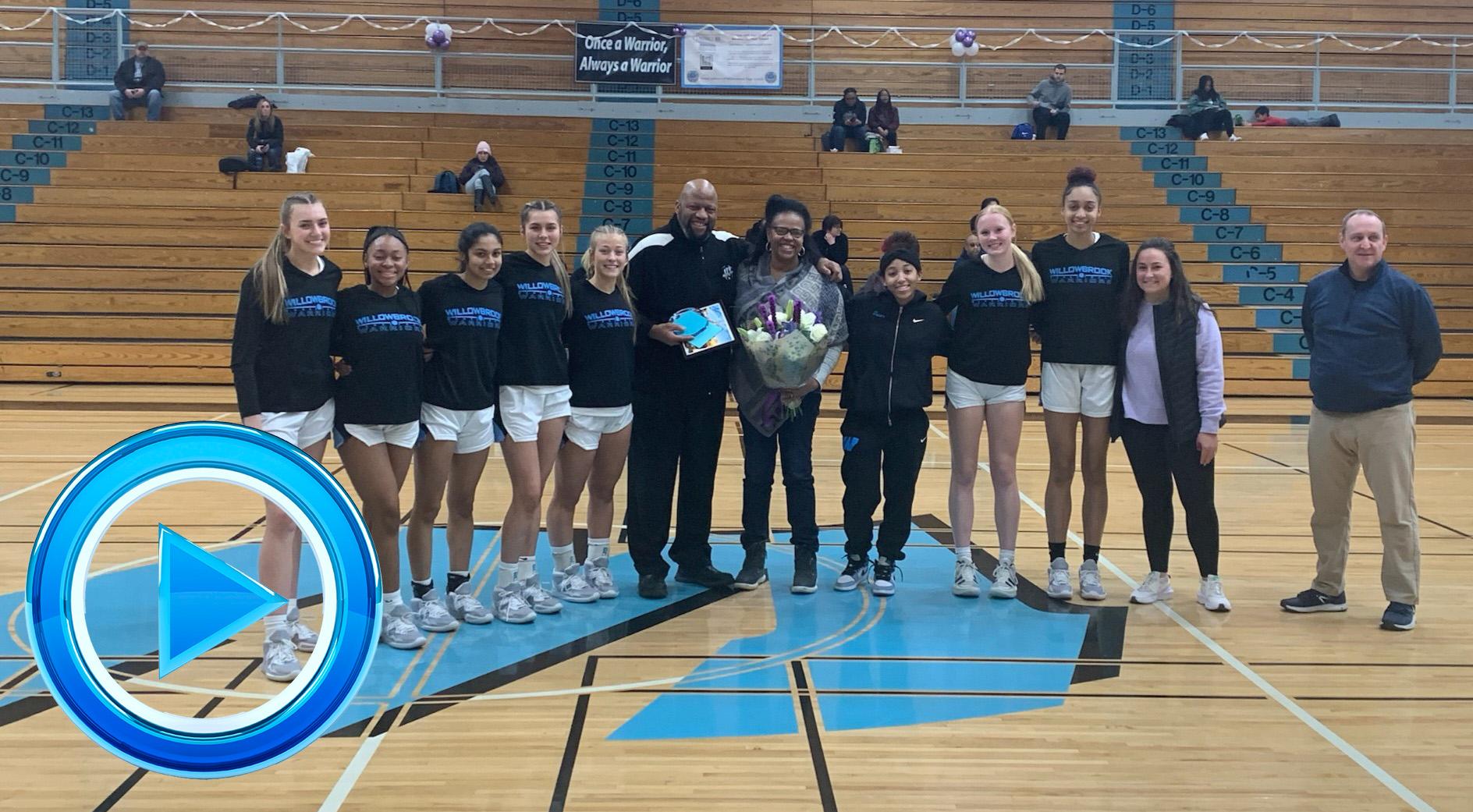 Willowbrook thanks and celebrates outgoing Girls Basketball Team Head Coach Terry Harrell