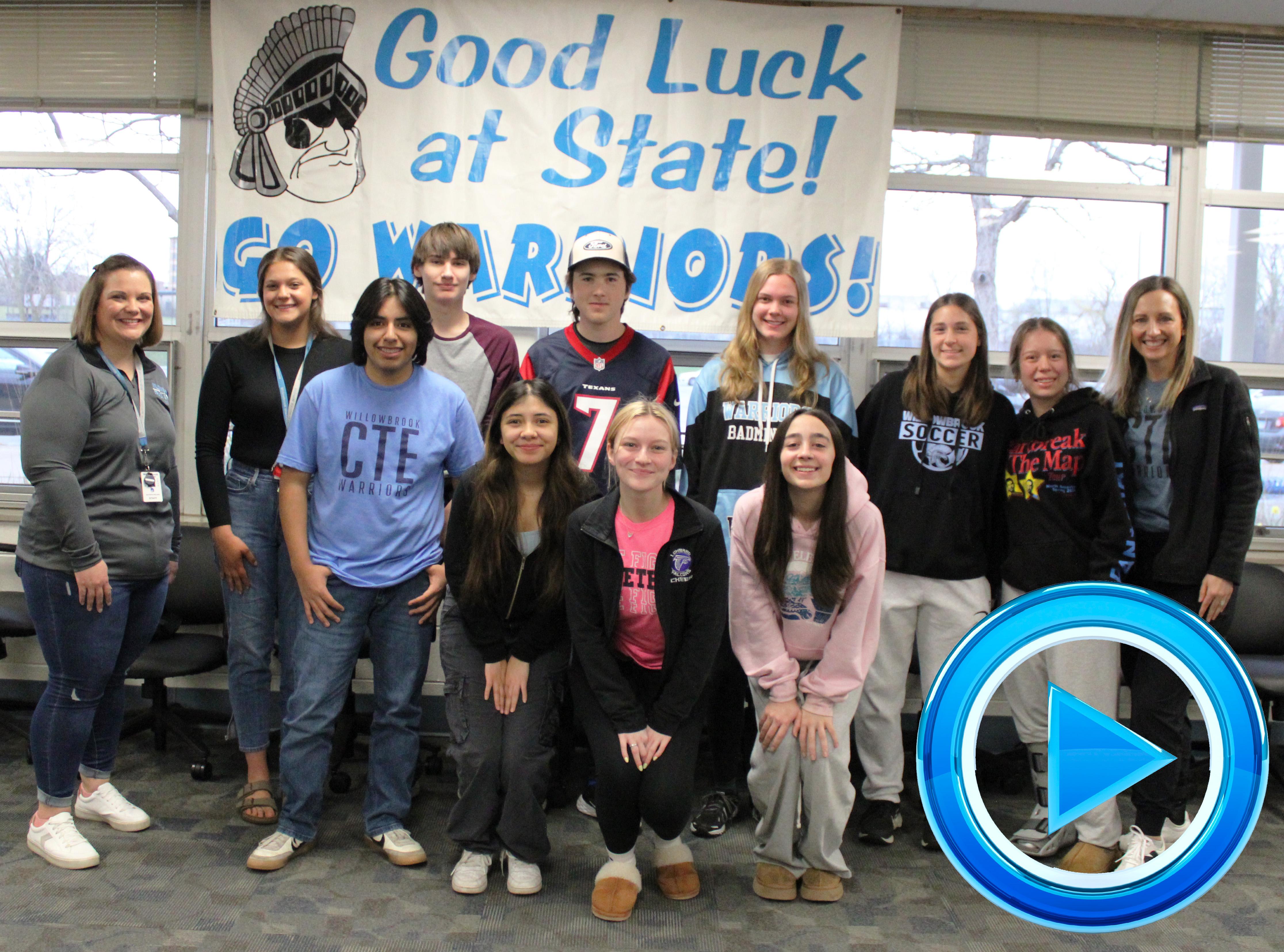 Willowbrook hosts State send-off celebration for members of the FCCLA Team