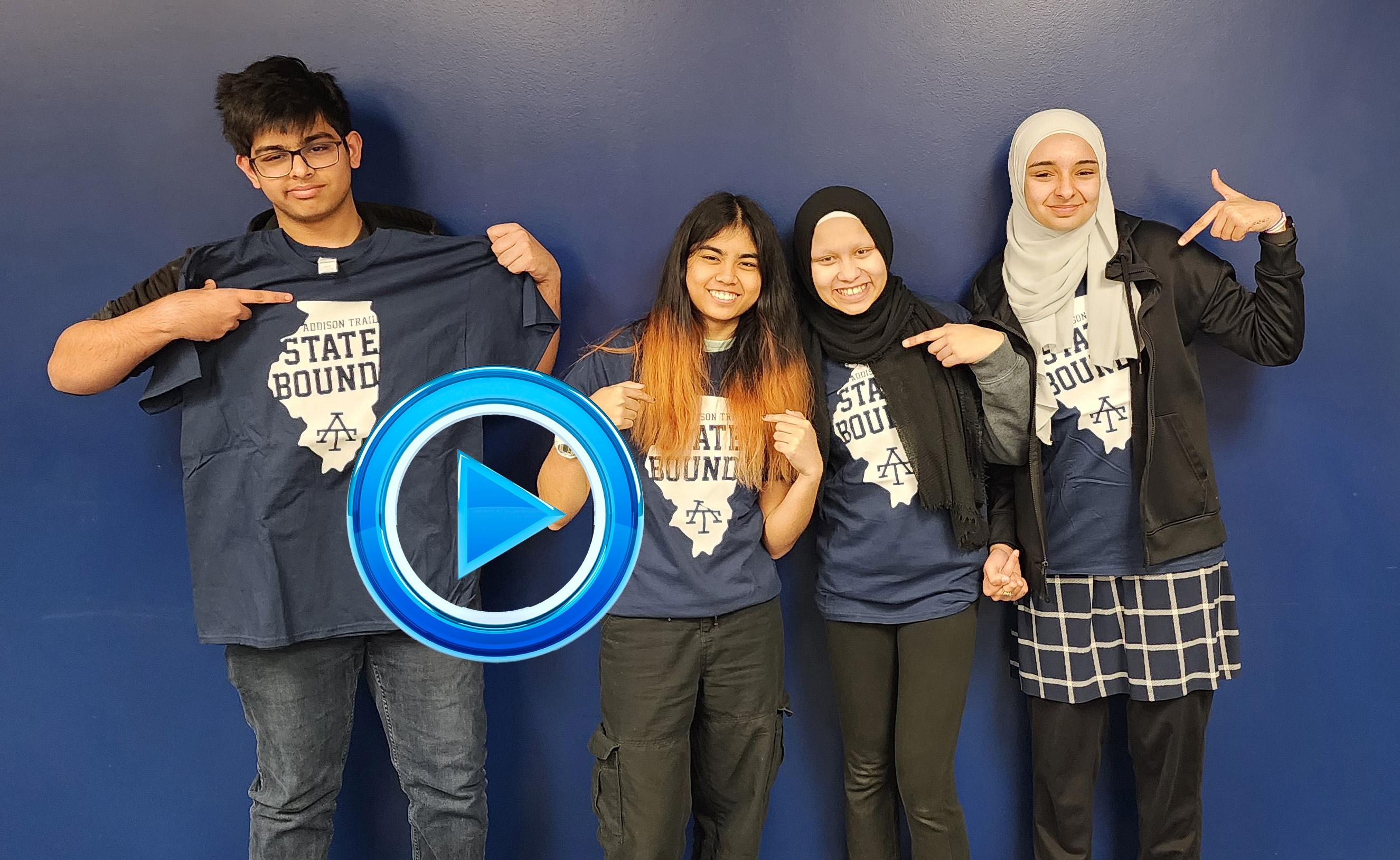 Addison Trail hosts State send-off celebration for members of Science Olympiad Team