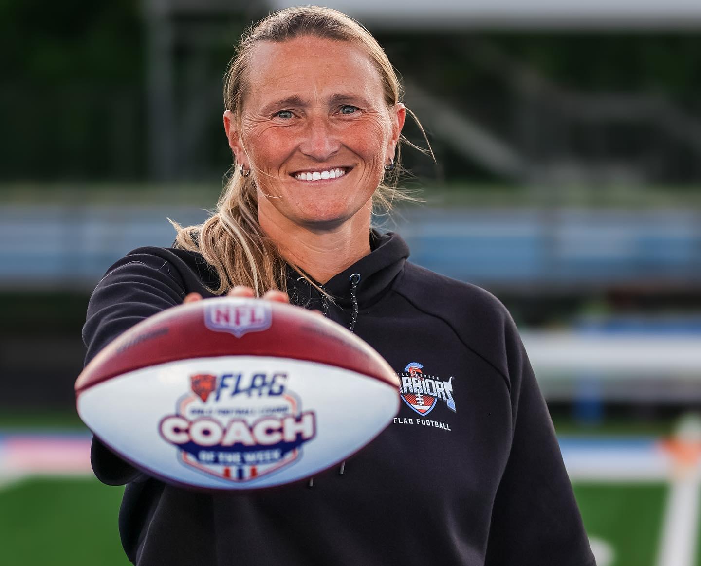 Willowbrook Flag Football Head Coach named as inaugural Chicago Bears Flag Football Coach of the Week