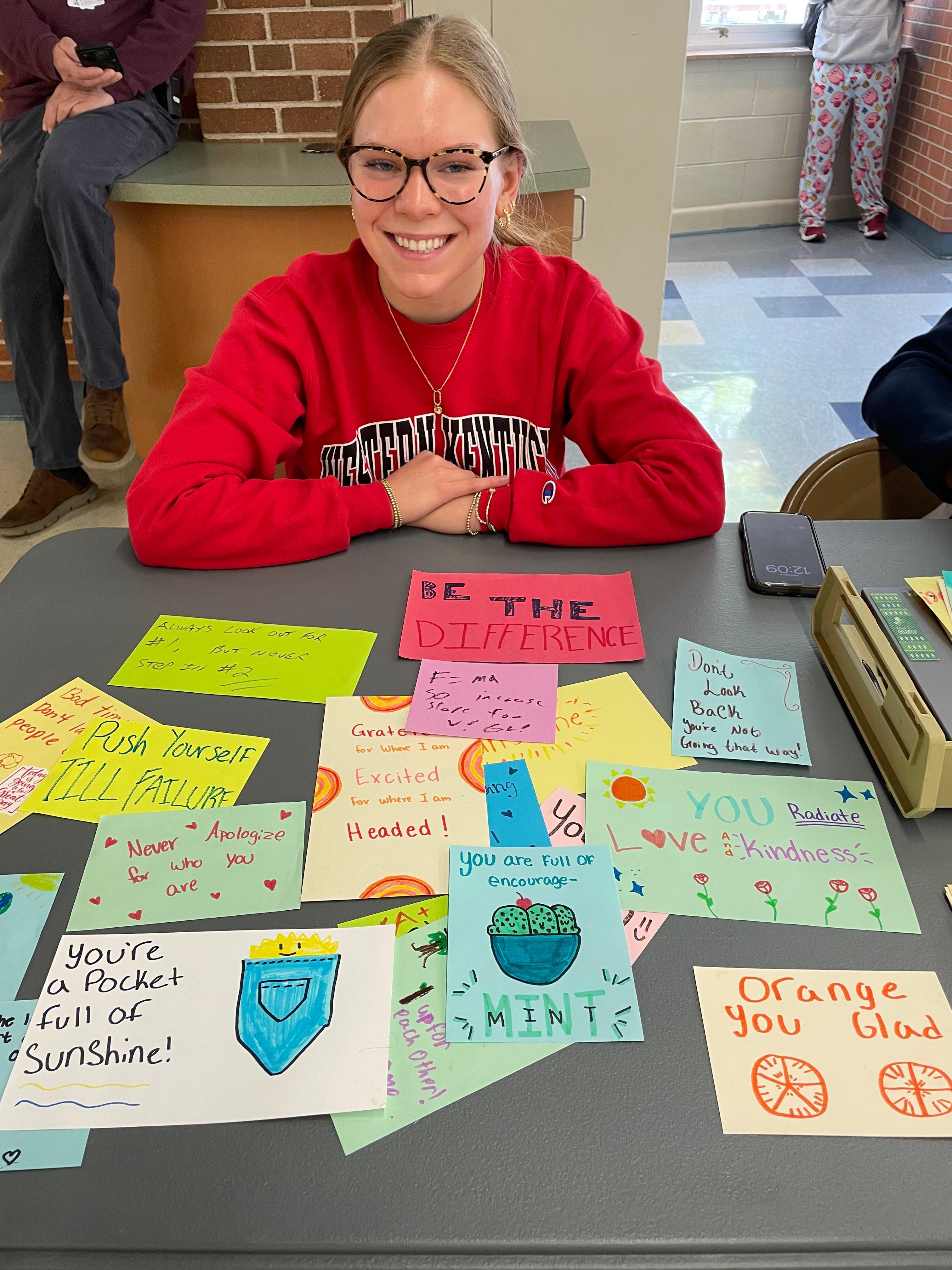 Willowbrook student focuses on supporting mental health as part of English capstone project