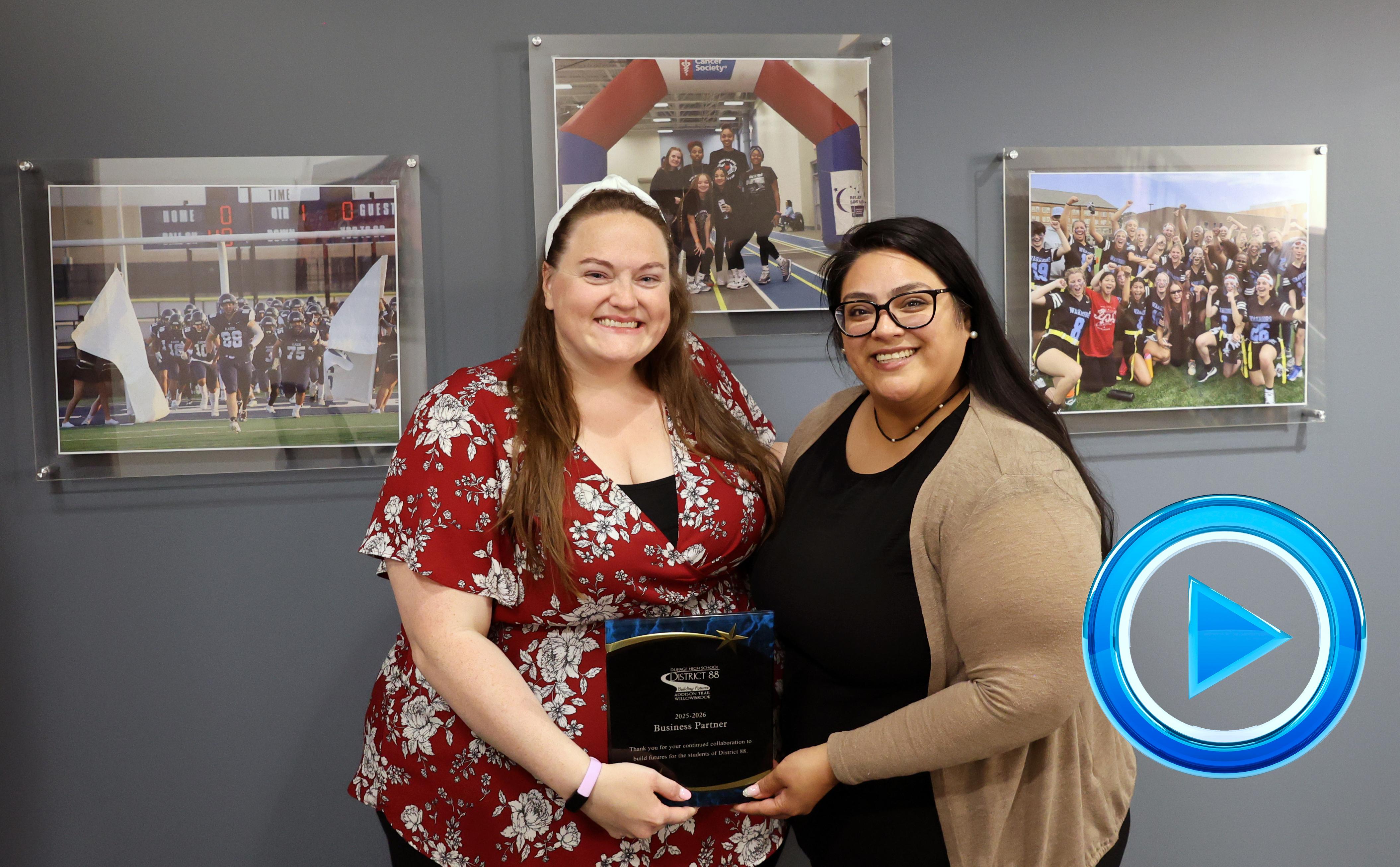 District 88 names Montessori Children’s Academy as June Business Partner