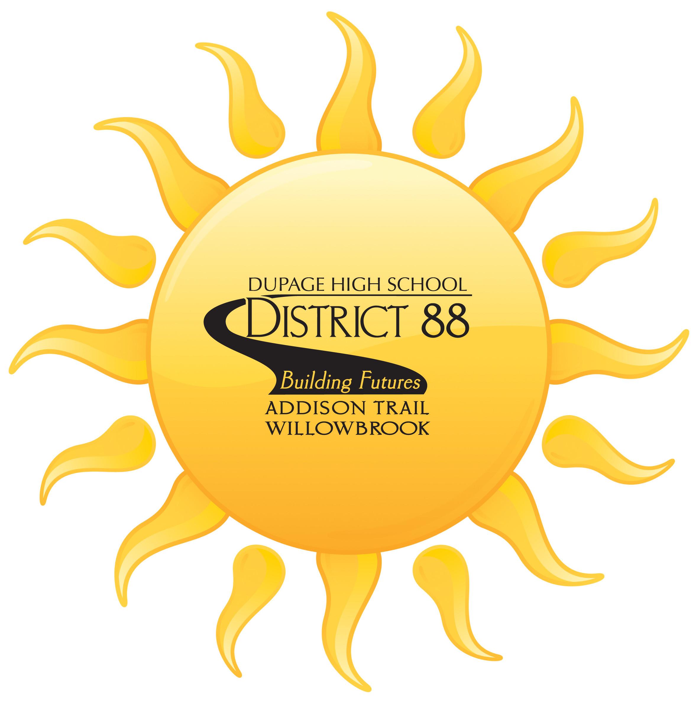 District 88 Newsletter summer-break schedule