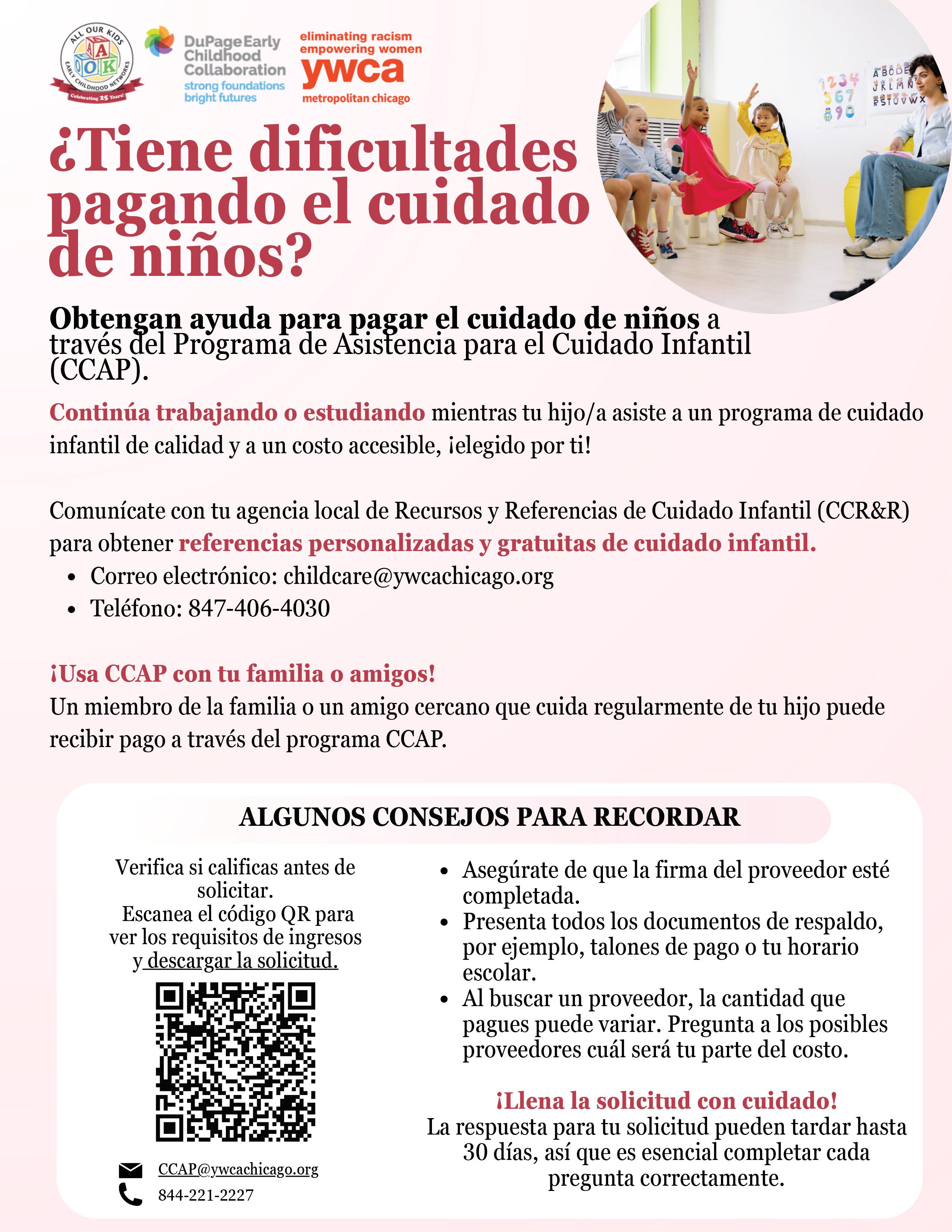 Learn about the Child Care Assistance Program