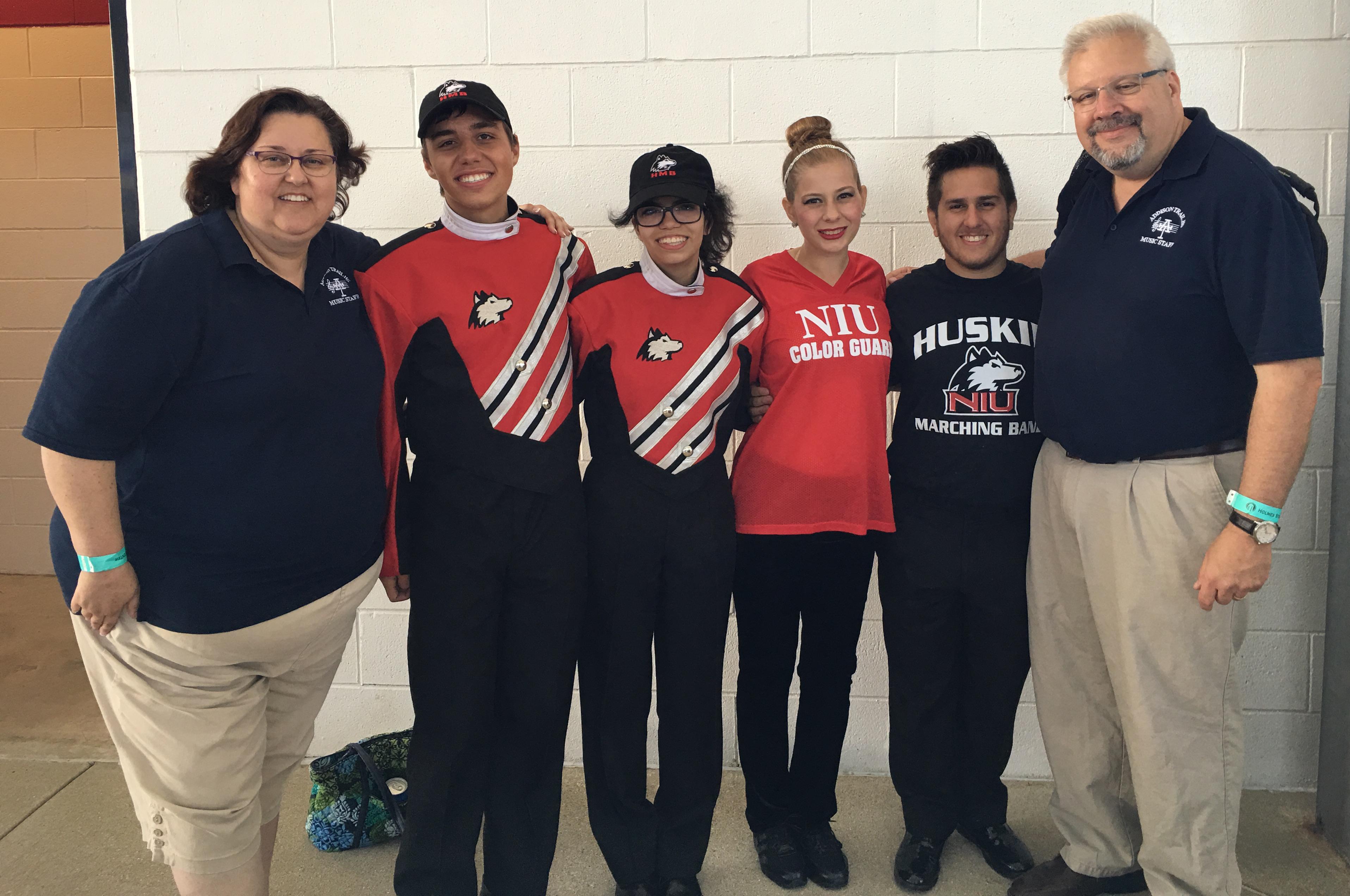 Color Guard - NIU - Marching Band